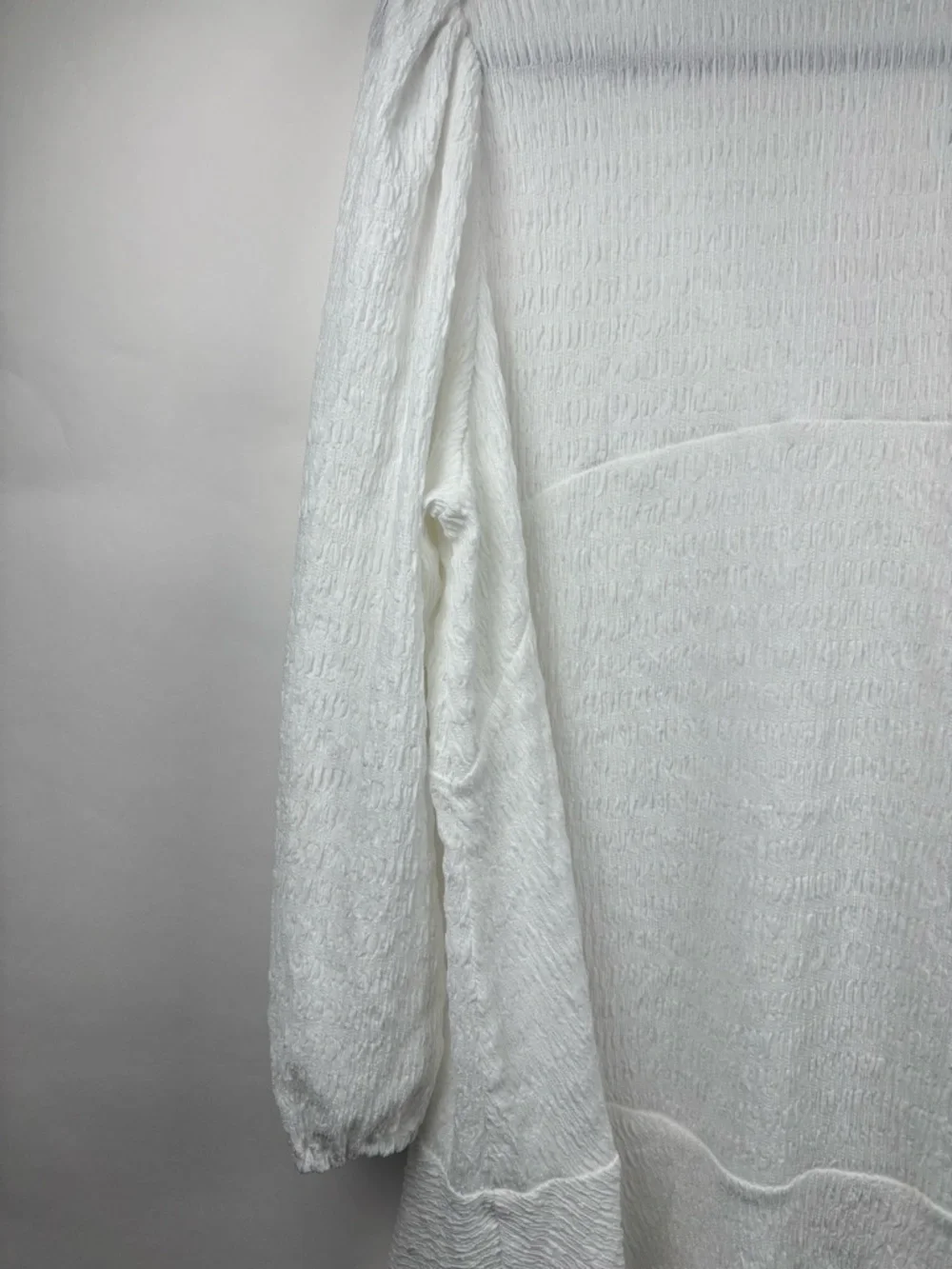 Free People Anderson Mini Dress White L Boho Cottagecore
